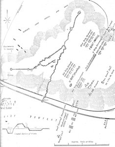 テルエルケビールの戦いの計画、1882年9月13日、c1882。 作： Unbekannt