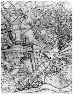 聖ジョージ教区の計画、ハノーバースクエア、ロンドン、1907 作： Unbekannt