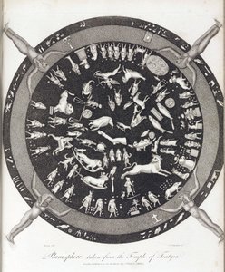 デンデラのハトホル神殿（エジプト）の平面図 作： Unbekannt