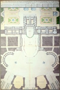 フランス、ベルサイユの変革計画、1780 作： Unbekannt