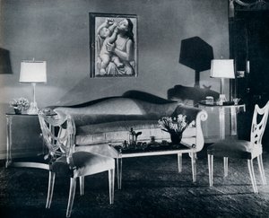 1940年代のプレキシグラス家具、1941年 作： Unbekannt