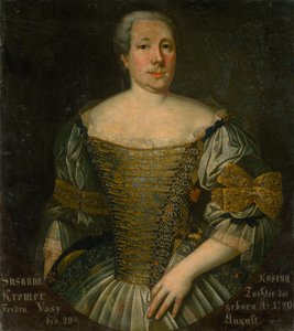 Zuzana RozinaKremerováの肖像 作： Unbekannt