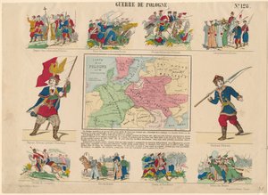 1831年のポーランド戦争 作： Unbekannt