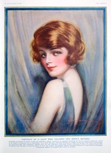 池クリーム広告、1928 作： Unbekannt