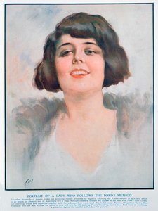 池クリーム広告、1928 作： Unbekannt