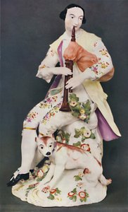 磁器製のフィギュアがWD-COとマークされました。ダービー、1760年頃、c1760 作： Unbekannt