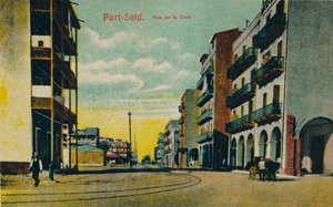 ポートは言いました。 Rue de la Gare、c1900 作： Unbekannt