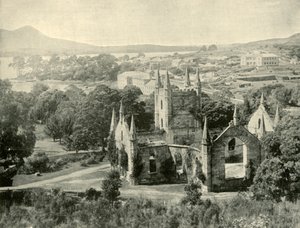 ポートアーサー。西を見る、1901年。