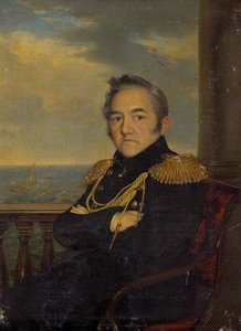 ミハイル・ラザレフ提督1788-1851の肖像、19世紀半ば 作： Unbekannt