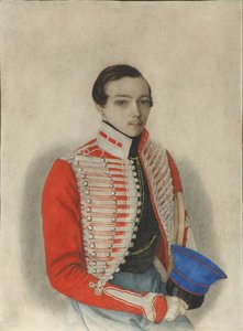 アレクサンドルイワノビッチベゾブラゾフの肖像、1839年 作： Unbekannt