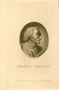 アメリゴヴェスプッチの肖像、1798年。 作： Unbekannt