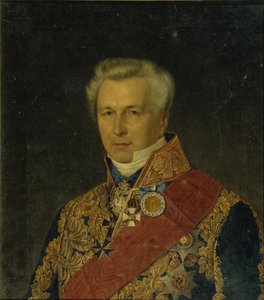 男爵レオカルロビッチボーデの肖像1787-1859、1850年代 作： Unbekannt