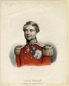 バロンラグランの肖像、1854年 作： Unbekannt