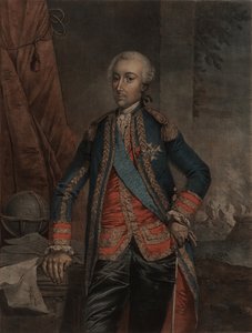 チャールズヘクターの肖像画、コンテデスタン1729-1794、1778。 作： Unbekannt