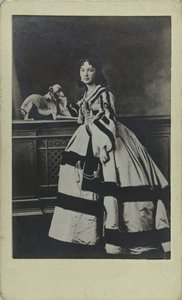 コーラ・パールの肖像（1836-1886）1865年頃 作： Unbekannt