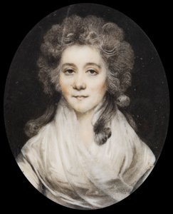 伯爵夫人アンナエフゲニエフナオボレンスカヤ1778-1810の肖像、18世紀後半。 作： Unbekannt