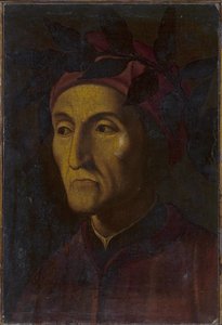 ダンテ・アリギエーリ1265-1321の肖像、16世紀 作： Unbekannt