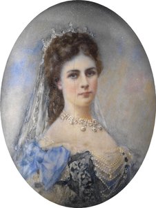 バイエルンのエリザベスの肖像、c。 1900