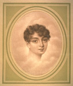 EléonoreDenuelle de La Plaigne 1787-1868の肖像、19世紀初頭。