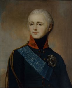 皇帝アレクサンドル1世の肖像1777-1825 作： Unbekannt