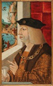 皇帝マクシミリアン1世の肖像 1459年～1519年 16世紀 作： Unbekannt