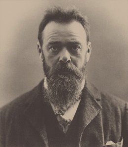 フェルディナント・ホドラーの肖像 1853-1918。 作： Unbekannt