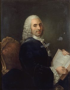 フランソワ・ケスネ1694-1774の肖像、1743年。 作： Unbekannt