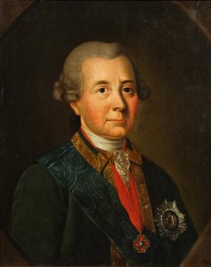 フョードル・イワノビッチ・ワドコウスキー1712-1783の肖像 作： Unbekannt