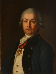 フョードル・ヤンコビッチ・デ・ミリエボの肖像1741-1814、1800年代 作： Unbekannt