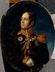 ニコライ・マルテマノビッチ・シピアギン将軍1785-1828の肖像 作： Unbekannt