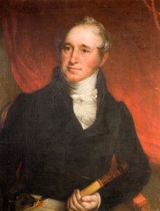 ジョージ・アトウッドの肖像 1777-1834。 作： Unbekannt