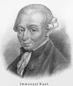 イマヌエル・カントの肖像1724-1804 作： Unbekannt