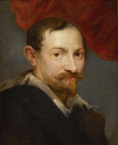 Jan Wildens 1586-1653 の肖像、1630 年頃。 作： Unbekannt