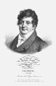 ジャン・バティスト・ジョセフ・フーリエの肖像1768-1830 作： Unbekannt