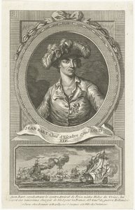 ジャン・バートの肖像1650-1702、1694。