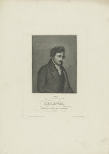 Joachim Lelewel 1786-1861、1830年代の肖像画。 作： Unbekannt