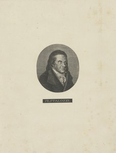 ヨハン・ハインリッヒ・ペスタロッチ1746-1827の肖像c。 1830年。 作： Unbekannt