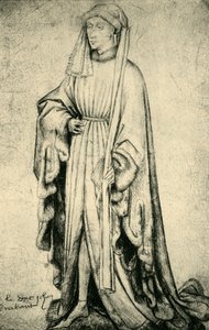 ジョン4世の肖像、ブラバント公、1460〜1470、1943年。 作： Unbekannt