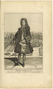 ジョン・ローの肖像1671-1729、1720。 作： Unbekannt