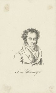 ホルテンブルク1781-1848の男爵であるジョセフホルマイヤーの肖像。 作： Unbekannt