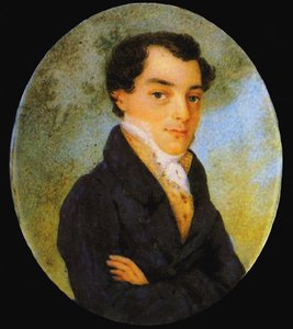 1826年以降のコンドラティ・フョードロビッチ・リレイエフ1795-1826の肖像 作： Unbekannt