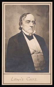ルイス・キャスの肖像、1782～1866年、1866年以前。 作： Unbekannt