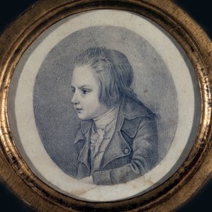 フランス王室の王子ルイ・シャルルの肖像 1785年～1795年 1790年代前半 作： Unbekannt