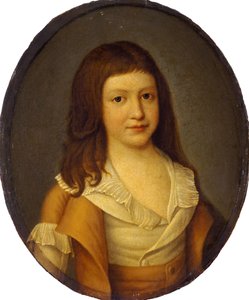 フランス王室の王子ルイ・シャルルの肖像 1785年～1795年 1790年代前半 作： Unbekannt