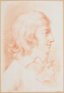 ルイ・アントワーヌ・ド・サン＝ジュストの肖像、1767～1794年、1792年頃。 作： Unbekannt