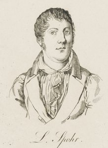 Louis Spohr 1784-1859の肖像、c。 1830年。