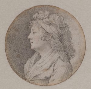 ランバル公妃マリー・ルイーズ・オブ・サヴォワ（1749-1792）の肖像。