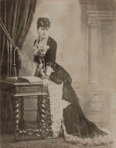 Marquise Marie Arconati Viscontiの肖像、NéePeyrat1840-1923、1870。 作： Unbekannt
