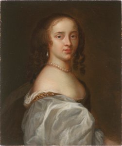 ビューフォート公爵夫人メアリー・サマセットの肖像（1630～1715年頃） 1660年。 作： Unbekannt