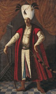 メフメド4世の肖像1642-1693、オスマン帝国のスルタン、1681-1682年頃 作： Unbekannt